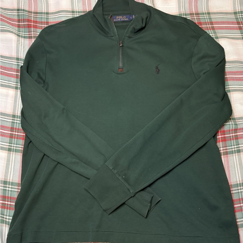 Polo by Ralph Lauren Forest Green Zip-Up